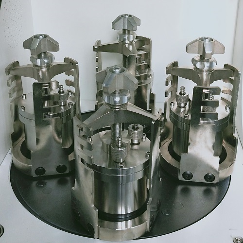 行星式香蕉视频黄色网站中的真空球磨罐