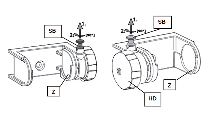 高通量组织国产香蕉视频仪夹具操作示意图